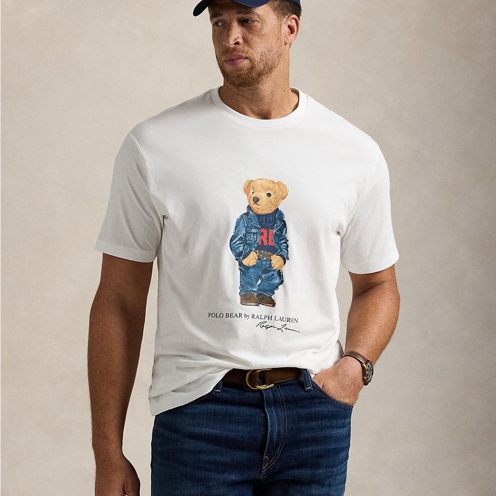 Ralph Lauren polo bear graphic tshirt